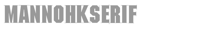 MannohKSerif