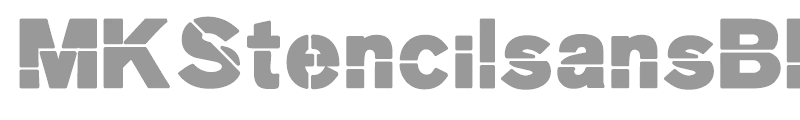 Stencil Sans