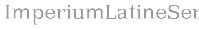 Imperium Latine Serif