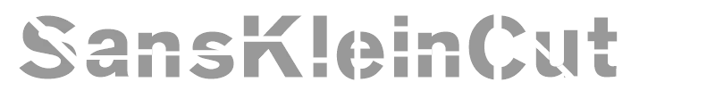 Sans Klein Cut