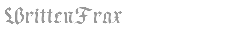 Written Frax