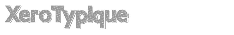 Xero Typique