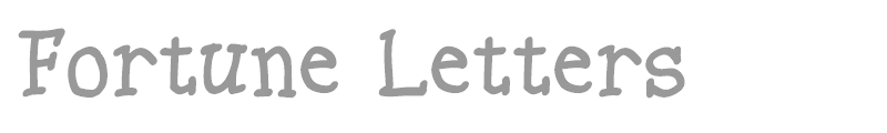 Fortune Letters