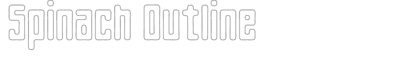 Spinach Outline