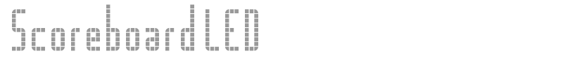 Scoreboard Led