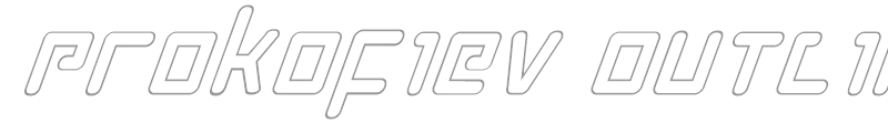 Prokofiev Outline Italic