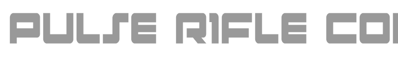 Pulse Rifle Condensed