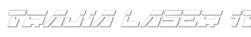 Trajia Laser Italic 3D