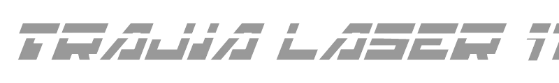 Trajia Laser Italic