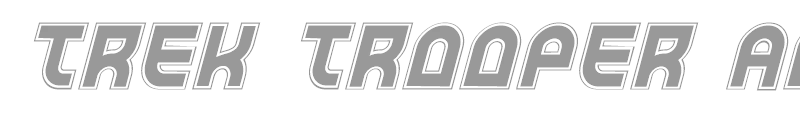 Trek Trooper Academy Italic