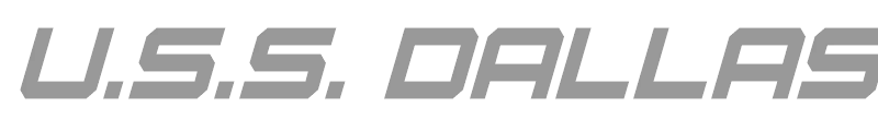 U.S.S. Dallas Condensed Italic