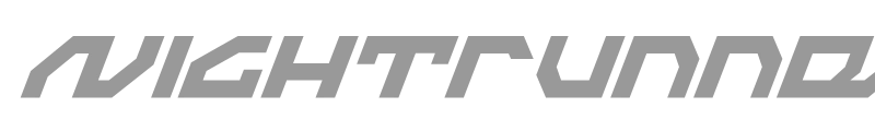 Nightrunner Condensed Italic