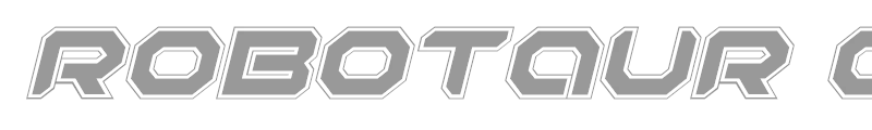 Robotaur Academy Italic