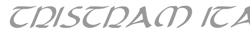 Tristram Italic