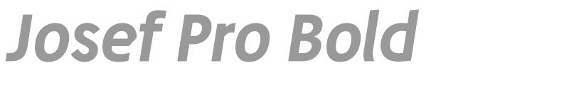 Josef Pro Bold