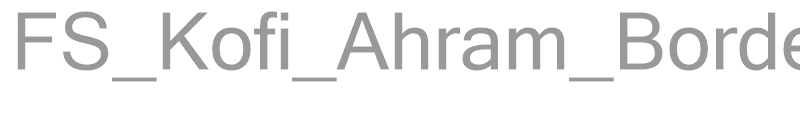 FS_Kofi_Ahram_Border
