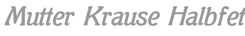 Mutter Krause