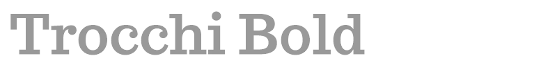 Trocchi Bold