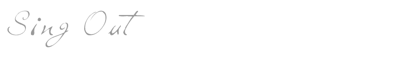 Sing Out