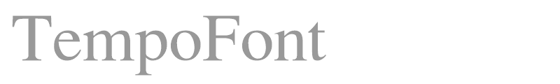TempoFont