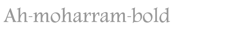 Ah-moharram-bold