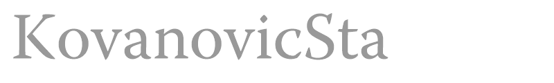 KovanovicSta