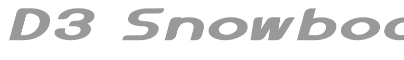 D3 Snowboardism