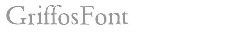 GriffosFont