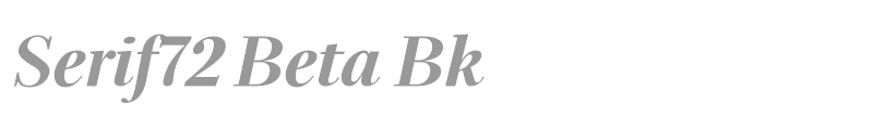 Serif72 Beta