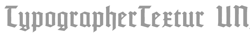 Typographer Textur