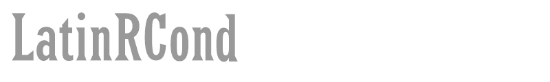 LatinRCond