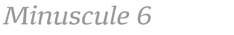 Minuscule 6