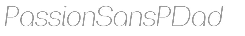 PassionSansPDad