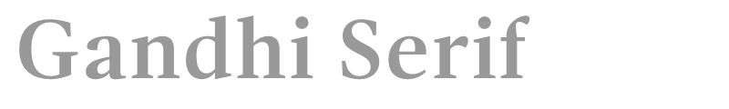 Gandhi Serif