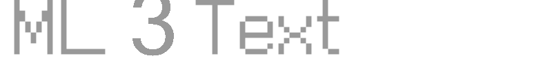 ML 3 Text
