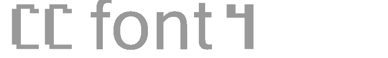 CC font 4