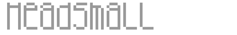 Headsmall
