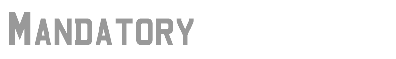 Mandatory