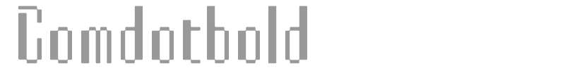 Comdotbold