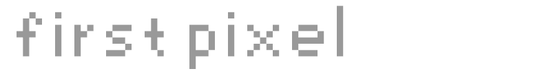 first pixel