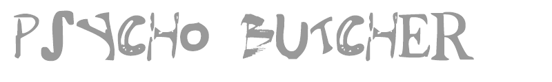 Psycho Butcher