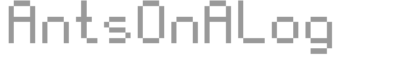 AntsOnALog