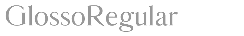 GlossoRegular
