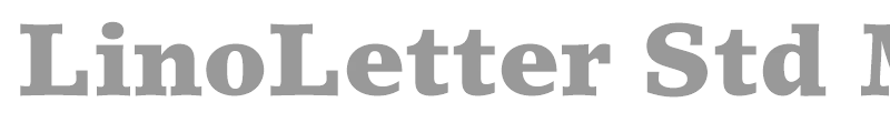 LinoLetter Std