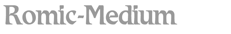 Romic-Medium