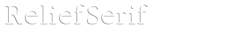 ReliefSerif