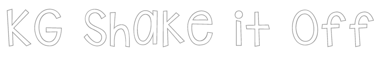 KG Shake it Off Outline
