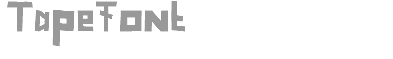 TapeFont