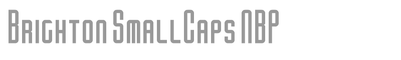 Brighton SmallCaps NBP