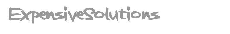 Expensive Solutions